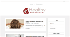 Desktop Screenshot of healthrepaircenter.com